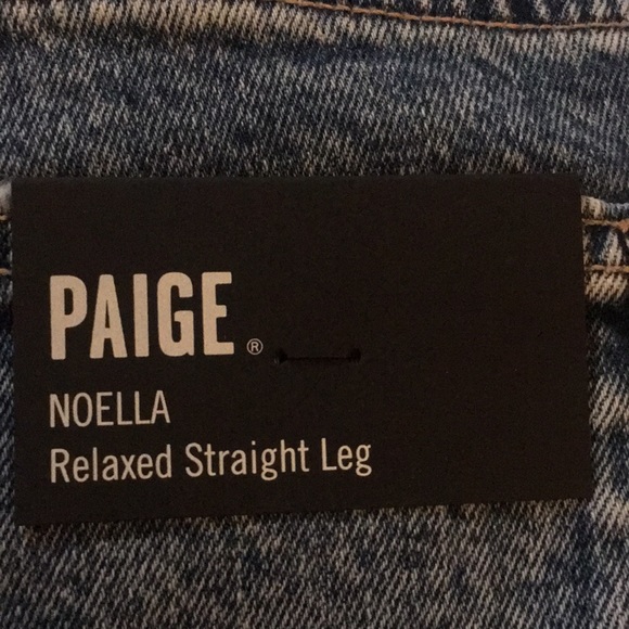 Paige Noella Straight Jean in Vedder Size 32 - Picture 5 of 14